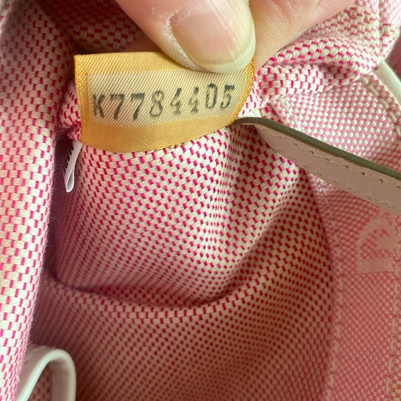 Dooney & Bourke *UNIQUE* Vintage EUC++ Pink Monogram 3-in-1 Crossbody Bag - Picture 8 of 12